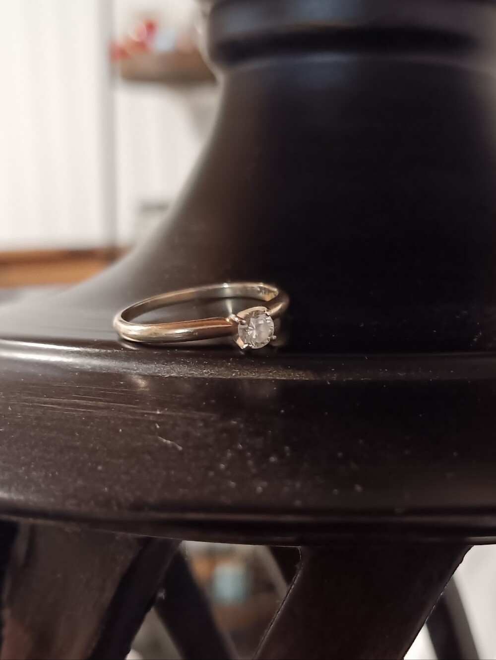 14k Yg Diamond Ring